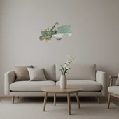 Tarım Makinesi Dekoratif Aynalı Tablo thumbnail 1