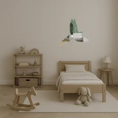 Uçan Kuşlar Dekoratif Aynalı Tablo - Huzur ve Özgürlük thumbnail 4