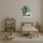 Sevimli Köpek Yüzü Aynalı Tablosu thumbnail 3