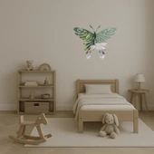 Butterfly 14 Dekoratif Aynalı Tablo thumbnail 4