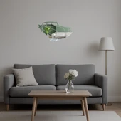 Klasik Arabalar Serisi  Dekoratif Duvar Aynalı Tablosu thumbnail 5