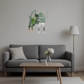 Mozaik Desenli Geyik Aynalı Tablo thumbnail 5