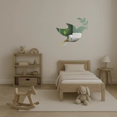 Barış Güvercini ve Zeytin Dalı Dekoratif Aynalı Tablo thumbnail 5