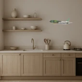 Retro Uçak Duvar Süsü thumbnail 3