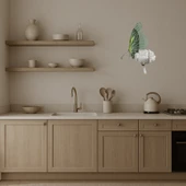 Estetik Doğal Kelebek Duvar Süsü thumbnail 3