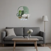 Erkek Yüzü Tasarımlı Dekoratif Aynalı Tablo thumbnail 5