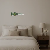 Uçak Temalı Dekoratif Aynalı Tablo - Model 25 thumbnail 3