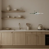 Dekoratif Uçak Aynalı Tablosu - Model 29 thumbnail 4