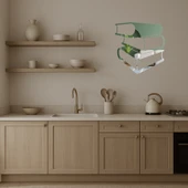 Özgür Kitaplar  Dekoratif Aynalı Tablo thumbnail 3