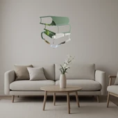 Özgür Kitaplar  Dekoratif Aynalı Tablo thumbnail 1