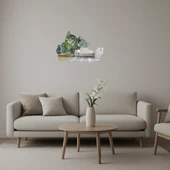 Sepetteki İki Kedi Aynalı Tablosu thumbnail 1