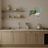 Minimalist Geyik Silueti Aynalı Tablo thumbnail 3