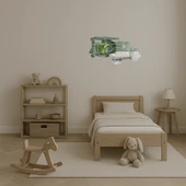 Vintage Araba Görselli  Dekoratif Aynalı Tablo thumbnail 4