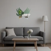 Modern Kelebek Tasarımlı  Sanat Aynalı Tablosu thumbnail 5