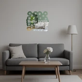 Hello Yazılı Sevimli Köpekler Aynalı Tablosu thumbnail 5