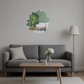 Dahlia Çiçeği Dekoratif Aynalı Tablo thumbnail 5