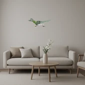 Koşucu Kuş Dekoratif Duvar Aynalı Tablosu thumbnail 1