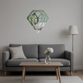 Elmas Şekilli Dekoratif Aynalı Tablo thumbnail 5