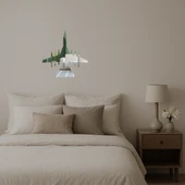 Dekoratif Uçak Aynalı Tabloları - Model 24 thumbnail 2