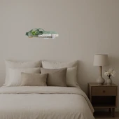 Retro Klasik Araçlar  Sanat Aynalı Tablosu thumbnail 3