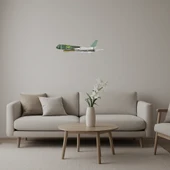 Retro Uçak Duvar Süsü thumbnail 1