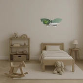 Soyut Kelebek Desenli  Dekor thumbnail 3