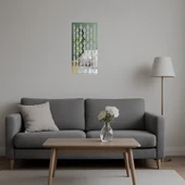 Minimalist Çiçek Desenli  Duvar Sanatı thumbnail 2