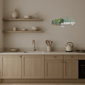 Vintage Araba Motifli  Dekoratif Aynalı Tablo thumbnail 3