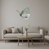 Renkli Kelebek  Dekoratif Aynalı Tablo thumbnail 1