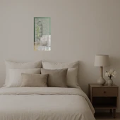 Şık Geometrik Desenli  Dekoratif Aynalı Tablo thumbnail 2