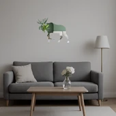 Orman Temalı Geyik Duvar Aynalı Tablosu thumbnail 5