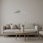 Detaylı İnşaat Makinesi Dekoratif Aynalı Tablo thumbnail 1