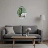 Amerikan Futbolu ve Uzunboynuzlu Boğa Aynalı Tablosu thumbnail 5