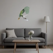 Egzotik Kuşlar Dekoratif Aynalı Tablo - Tropikal Esinti thumbnail 5