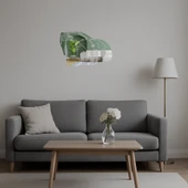 Retro Araba Desenli  Duvar Aynalı Tablosu thumbnail 5