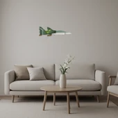 Uçak Temalı Dekoratif Aynalı Tablo - Model 25 thumbnail 1