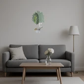 Romantik Çiçek Desenli Duvar Panosu thumbnail 2