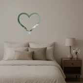 Kalp Desenli  Dekoratif Aynalı Tablo thumbnail 2