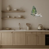 Modern Tasarımlı  Kelebek Aynalı Tablo thumbnail 2