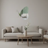 Kelebek Tasarımlı Dekoratif Aynalı Tablo thumbnail 1