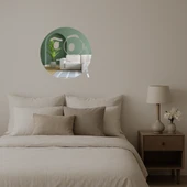 Monokl Takan Emoji Dekoratif Duvar Aynalı Tablosu thumbnail 3