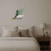 Zarif Deniz Kabukları  Dekoratif Aynalı Tablo thumbnail 2