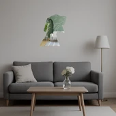 Sevimli Köpek Yüzü  Dekoratif Aynalı Tablo thumbnail 5