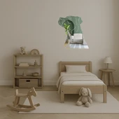 Köpek Yüzü Motifli Dekoratif Aynalı Tablo thumbnail 4