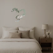 I'm Addicted To You Yazılı  Dekoratif Duvar Aynalı Tablosu thumbnail 2