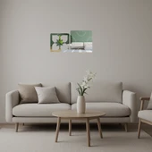 Doğa Temalı Dekoratif Aynalı Tablo thumbnail 1