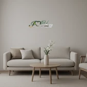 Kalpli I Love You Dekoratif İç Mekan Aynalı Tablosu thumbnail 1