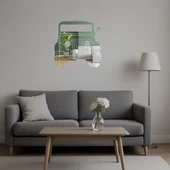 Jeep Tasarımlı Dekoratif Duvar Aynalı Tablosu thumbnail 3