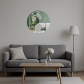 Baş Dönmesi Yaşayan Emoji Aynalı Tablo thumbnail 5