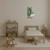 Modern Köpek Silüet Dekoratif Aynalı Tablo thumbnail 4